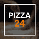 Сайт пиццерии Pizza 24 - Landing page