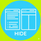 Скрыть параметры задач - Задачи