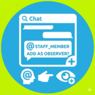 Добавление Наблюдателя в задачу через отметку сотрудника в комментарии -  