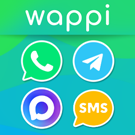 Wappi: WhatsApp, Telegram и MAX уведомления и рассылка сообщений -  