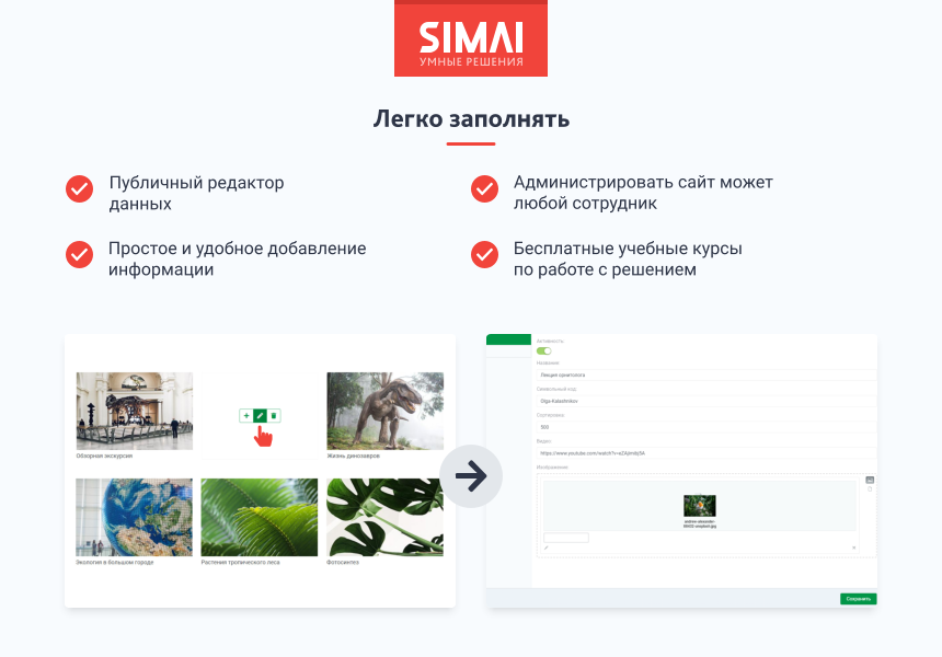 SIMAI-SF4: Сайт учреждения культуры - музея, адаптивный с версией для слабовидящих - Готовые сайты