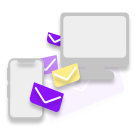 Уведомление после регистрации с логином и паролем (по Email и SMS) -  