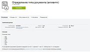 Определение типа документа (активити) -  