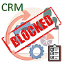 Блокировка возможностей - CRM