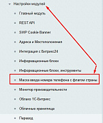 Маска ввода номера телефона с флагом страны -  
