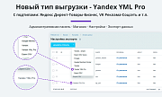 Выгрузка товаров в Яндекс Товары, Директ, Бизнес и ВКонтакте (автообновляемый YML фид каталога) -  