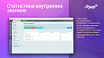 Статистика внутренних звонков -  