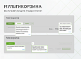 Мультикорзина -  возможность добавлять товары интернет-магазина в несколько разных корзин -  