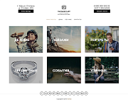 Адаптивный сайт портфолио фотографа или фотостудии - Готовые сайты