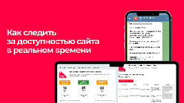 Мониторинг сайта 24/7 с уведомлениями — для поддержания доступности ресурса и обеспечения безопасности