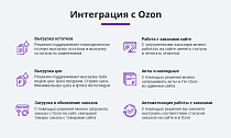 Комплект: Интеграции с маркетплейсами Ozon и Wildberries по API -  