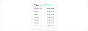Виджет «Часы работы / мы онлайн»: статус по расписанию -  